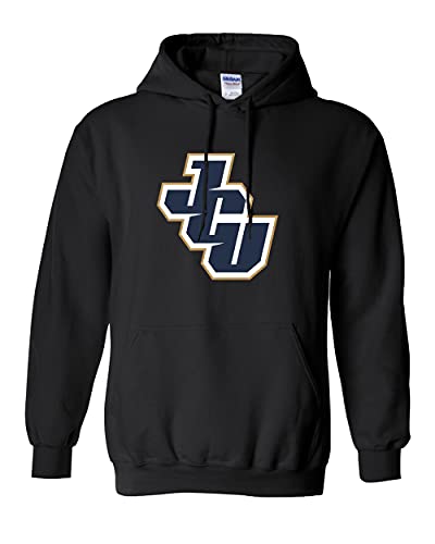 John Carroll Full Color JCU Hooded Sweatshirt - Black