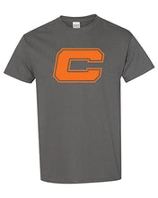 Load image into Gallery viewer, Carroll University C T-Shirt - Charcoal
