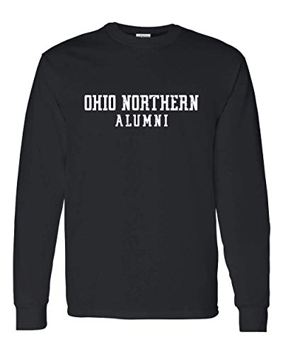 Ohio Northern Alumni Long Sleeve T-Shirt - Black