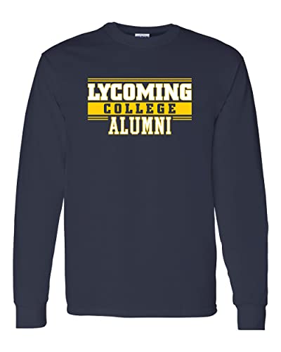 Lycoming College Alumni Long Sleeve T-Shirt - Navy
