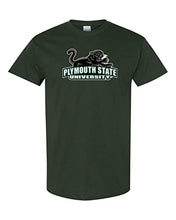 Load image into Gallery viewer, Plymouth State University Mascot T-Shirt - Forest Green
