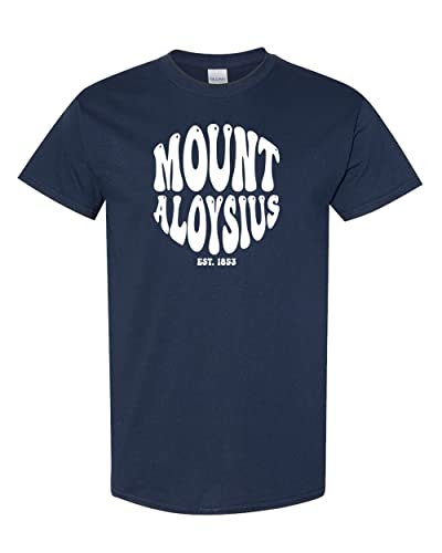 Vintage Mount Aloysius T-Shirt - Navy