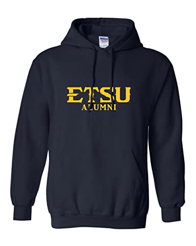 East Tennessee State Alumni Hooded Sweatshirt - Navy