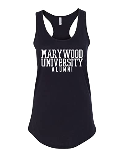 Marywood University Alumni Ladies Tank Top - Black