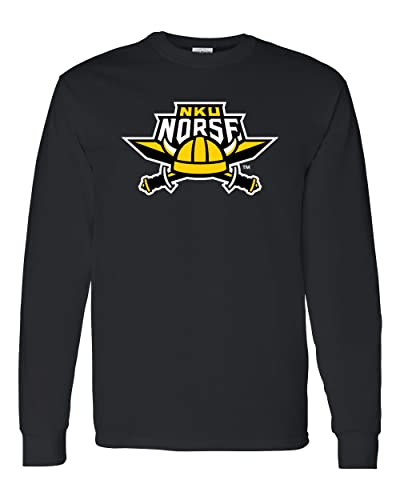 Northern Kentucky NKU Norse Long Sleeve T-Shirt - Black