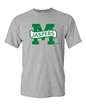 Load image into Gallery viewer, Manhattan College M Jaspers T-Shirt - Sport Grey
