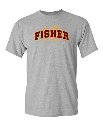 Saint John Fisher College Alumni T-Shirt - Sport Grey