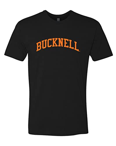 Bucknell University Orange Bucknell Soft Exclusive T-Shirt - Black