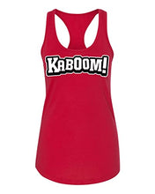 Load image into Gallery viewer, Bradley University Kaboom Ladies Tank Top - Red
