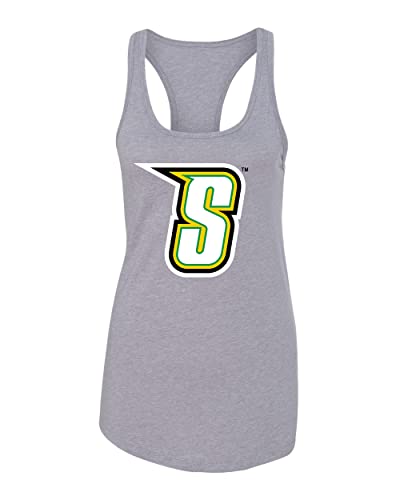 Siena College S Ladies Tank Top - Heather Grey