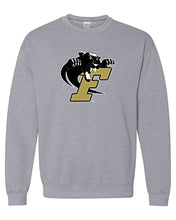 Load image into Gallery viewer, Ferrum College Mascot Crewneck Sweatshirt - Sport Grey
