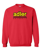 Load image into Gallery viewer, Adler University Crewneck Sweatshirt - Red
