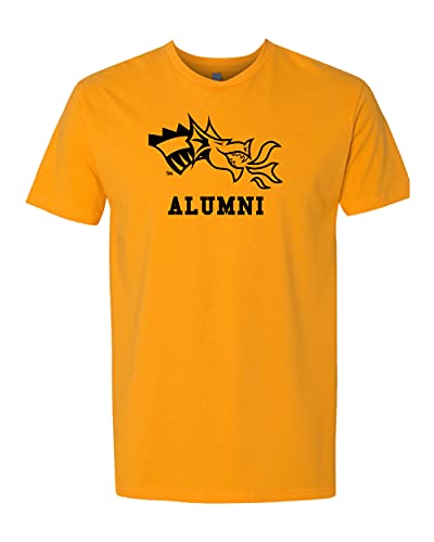 Drexel University Dragon Head Alumni T-Shirt - Gold