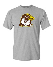 Load image into Gallery viewer, Quincy University Full Color Logo T-Shirt - Sport Grey

