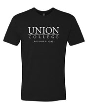 Load image into Gallery viewer, Union College Founded 1795 Exclusive Soft Shirt - Black
