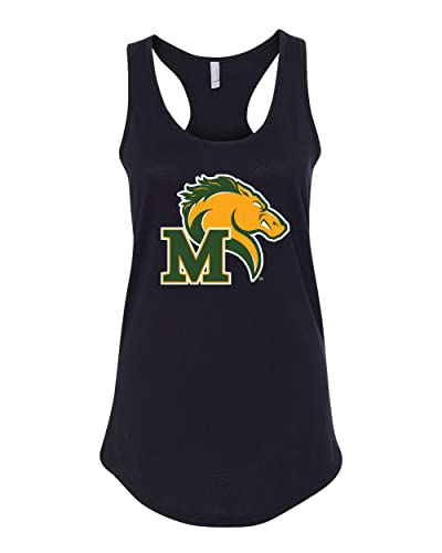 Marywood University Mascot Ladies Tank Top - Black