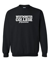 Load image into Gallery viewer, Westminster College Alumni Crewneck Sweatshirt - Black

