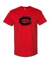 Load image into Gallery viewer, St Cloud State Black C T-Shirt - Red
