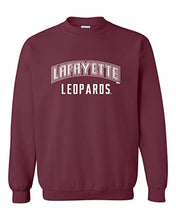 Load image into Gallery viewer, Lafayette Leopards Paw Crewneck Sweatshirt - Maroon
