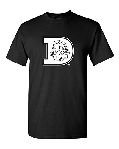 Minnesota Duluth White Bulldog T-Shirt - Black