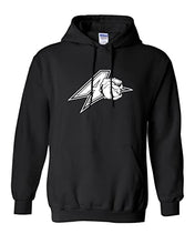 Load image into Gallery viewer, University of North Carolina Asheville AV Mascot Hooded Sweatshirt - Black
