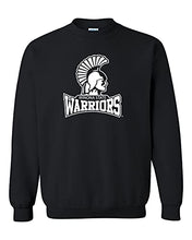 Load image into Gallery viewer, Winona State Warriors Primary Crewneck Sweatshirt - Black
