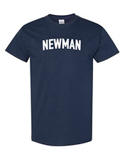 Load image into Gallery viewer, Newman University Block T-Shirt - Navy
