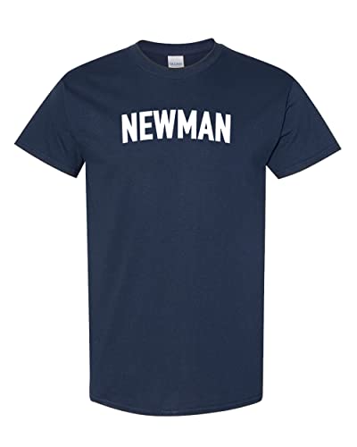 Newman University Block T-Shirt - Navy