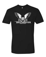 Load image into Gallery viewer, Westminster Griffins 1 Color Soft Exclusive T-Shirt - Black
