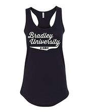 Load image into Gallery viewer, Bradley University Alumni Ladies Tank Top - Black

