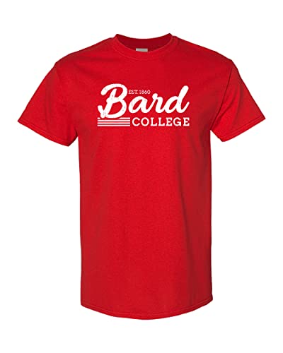 Vintage Bard College T-Shirt - Red