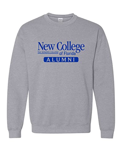 New College of Florida Alumni Crewneck Sweatshirt - Sport Grey