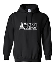Load image into Gallery viewer, Wartburg College 1 Color Hooded Sweatshirt - Black
