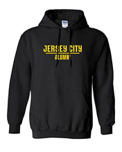 Load image into Gallery viewer, Jersey City Alumni Hooded Sweatshirt - Black
