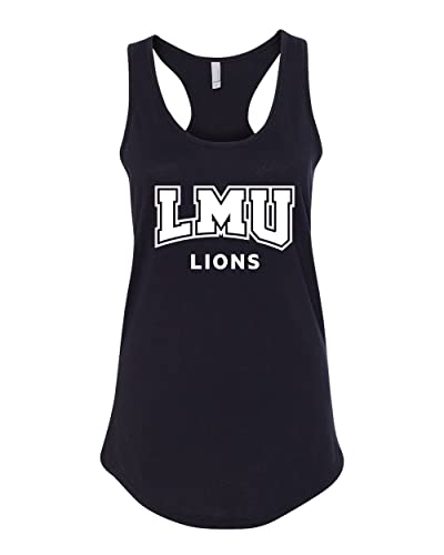 Loyola Marymount University Mascot Ladies Tank Top - Black