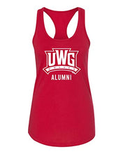 Load image into Gallery viewer, University of West Georgia Alumni Ladies Tank Top - Red
