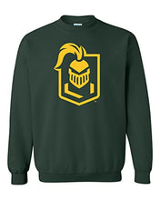 Load image into Gallery viewer, New Jersey City Gothic Knights Crewneck Sweatshirt - Forest Green
