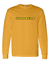 Load image into Gallery viewer, Centre College Colonels Long Sleeve T-Shirt - Gold

