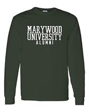 Load image into Gallery viewer, Marywood University Alumni Long Sleeve Shirt - Forest Green
