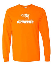 Load image into Gallery viewer, Carroll University Pioneers Long Sleeve T-Shirt - Orange

