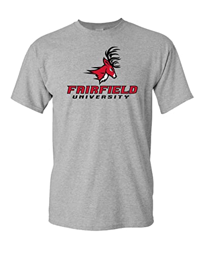 Fairfield University T-Shirt - Sport Grey