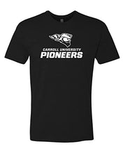 Load image into Gallery viewer, Carroll University Pioneers Exclusive Soft T-Shirt - Black
