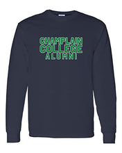 Load image into Gallery viewer, Champlain College Alumni Long Sleeve Shirt - Navy
