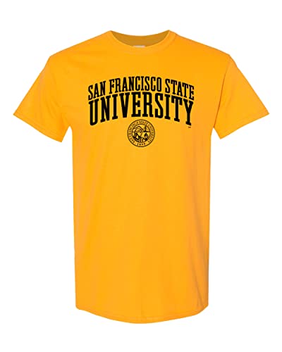San Francisco State University T-Shirt - Gold
