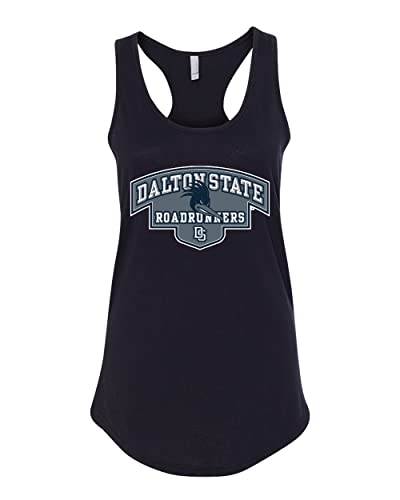 Dalton State College Roadrunners Ladies Tank Top - Black