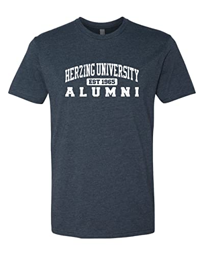 Herzing University Alumni Soft Exclusive T-Shirt - Midnight Navy