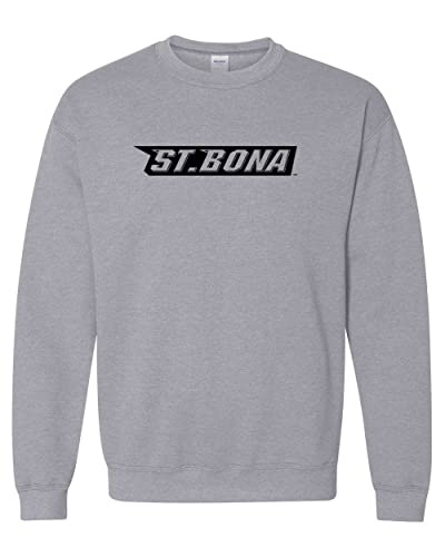 St Bonaventure St Bona Crewneck Sweatshirt - Sport Grey
