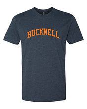 Load image into Gallery viewer, Bucknell University Orange Bucknell Soft Exclusive T-Shirt - Midnight Navy
