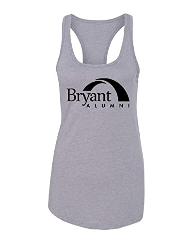 Bryant University Alumni Ladies Tank Top - Heather Grey