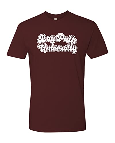 Bay Path University Block Letters Exclusive Soft Shirt - Maroon
